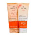 NUXE Sun High Protection Melting Lotion Set Losion za sunčanje 150 ml + šampon za kosu i tijelo nakon sunčanja 100 ml