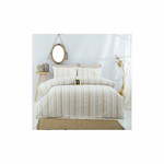 Bež pamučna posteljina za bračni krevet/za produženi krevet 200x220 cm – Mila Home
