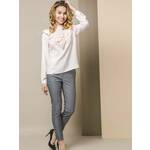 LOLA PATTERNED PANTS siva