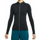 Ženski sportski pulover Nike Women's Full Zip Jacket W - black/dk smoke grey