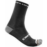 Castelli Rosso Corsa Pro 15 Sock Black 2XL Biciklistički čarape