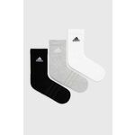 ADIDAS SPORTSWEAR Sportske čarape siva melange / crna / bijela