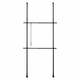 Crni teleskopski ormar Wenko Hercules Basic
