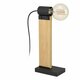 EGLO 43904 | Bailrigg Eglo stolna svjetiljka 33cm sa prekidačem na kablu 1x E27 crno, bezbojno
