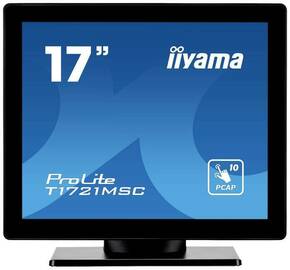 Iiyama ProLite T1721MSC-B2 zaslon na dodir Energetska učinkovitost 2021: E (A - G) 43.2 cm (17 palac) 1280 x 1024 piksel 5:4 5 ms VGA