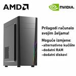 ADM stolno računalo Workstation W13 Amd Ryzen 5 5600x, AMD Ryzen 5 5600X, 16GB RAM, nVidia Quadro P1000, Windows 11