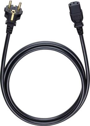 Struja priključni kabel [1x sigurnosni utikač - 1x ženski konektor IEC c13