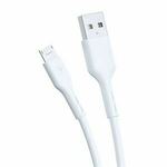 MS kabel 2.4A fast charging USB-A 2.0 - microUSB, 2m, bijeli