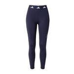 ADIDAS PERFORMANCE Sportske hlače 'Techfit' mornarsko plava / bijela