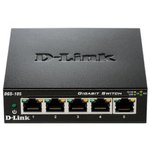 D-Link DGS-105GL switch, 5x