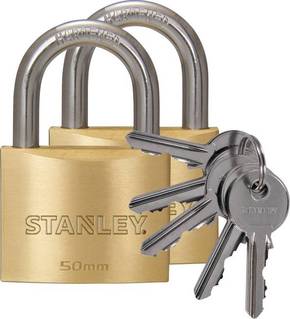 Stanley 81104 371 402 lokot 50 mm isto zatvaranje zaključavanje s ključem