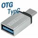 Transmedia USB type C plug to USB 3.0 A jack OTG