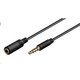 PREMIUMCORD Kabelski priključak 3,5 mm 4 pinski M/Ž 1 m za Apple iPhone, iPad, iPod