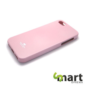 Silikonska maskica za iPhone 5&amp;SE Jelly Baby Pink