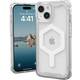 Urban Armor Gear Plyo MagSafe stražnji poklopac za mobilni telefon Apple iPhone 15 led, prozirna, bijela