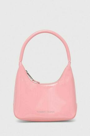 Torbica Tommy Jeans Tjw Ess Must Shoulder Bag Patent AW0AW16136 Tickled Pink TIC