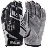 Wilson NFL Stretch Fit Receiver Gloves White