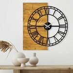 Ukrasni drveni zidni sat, Wooden Clock 10