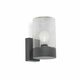 FARO 71743 | Kila Faro zidna svjetiljka 1x E27 IP65 tamno siva, prozirna