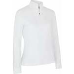 Callaway Womens Solid Sun Protection 1/4 Zip Brilliant White 2XL