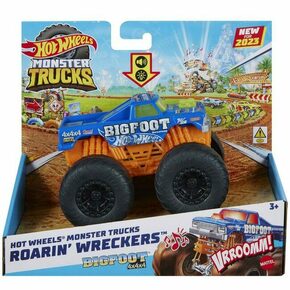 Hot Wheels Monster Trucks: Bigfoot 4x4x4 monster auto s svjetlosnim i zvučnim efektima 1/43 - Mattel