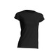 Ženska T-shirt majica kratki rukav crna, 150gr, vel. XXL
