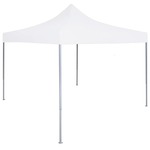vidaXL Profesionalni sklopivi šator za zabave 3 x 3 m čelični bijeli