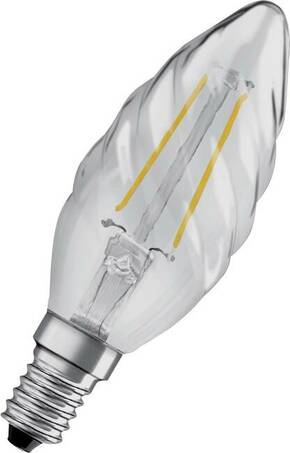 OSRAM 4058075436565 LED Energetska učinkovitost 2021 F (A - G) E14 oblik svijeće okrenut 2.5 W = 25 W toplo bijela (Ø x D) 35 mm x 100 mm 1 St.