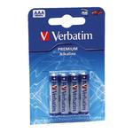Baterija Verbatim alkalna Premium AAA 4/1 LR-03 Verbatim 49920