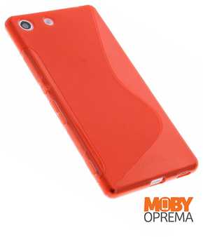 Sony Xperia M5 crvena silikonska maska