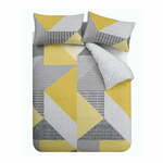 Žuto-siva posteljina 200x135 cm Larsson Geo - Catherine Lansfield