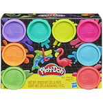Play-Doh: Neon plastelin set 8kom - Hasbro