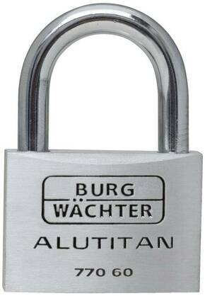 Burg Wächter 36121 lokot 70.00 mm različito zatvaranje aluminij boja zaključavanje s ključem