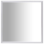 vidaXL Ogledalo srebrno 70 x 70 cm