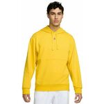 Muška sportski pulover Nike Court Fleece Tennis Hoodie - vivid sulfur