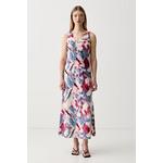 DKNY ljetna haljina od lana bež P5KBZZ70