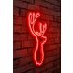 Ukrasna plastična LED rasvjeta, Deer - Red