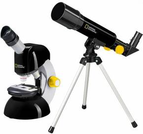 National Geographic Teleskop + Mikroskop Set teleskop s lećom azimutalna akromatičan Uvećanje 18 do 29 x