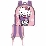 3D Ruksak Kuromi & Hello Kitty 30cm