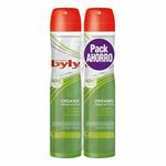 Dezodorans sprej Organic Extra Fresh Byly (2 uds) , 350 g