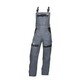 Radne farmer hlače Cool Trend sivo-crne, vel. 50