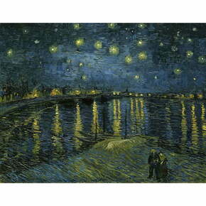 Slika reprodukcija 90x70 cm The Starry Night