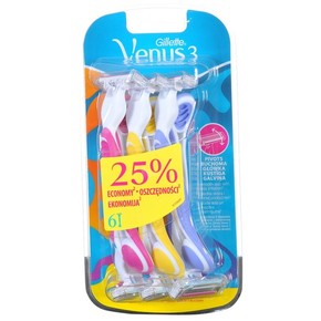 Gillette Venus 3 Multicolor jednokratni brijači