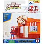Spider-Man: Spider i njegovi čudesni prijatelji - Gradska pizzerija u susjedstvu s figurom Spider-Ma