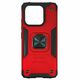 MaxMobile maska za Xiaomi Redmi 12 ANTI-SHOCK WITH RING II: crvena