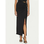 Guess Midi suknja W5GD0E KAQL2 Crna Regular Fit