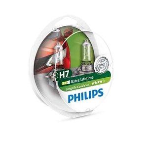 Philips žarulja halogena LongLife EcoVision H7 4xLifetime