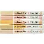 Ecoline Brush pen X6 Vodena olovka Brush Pen Beige Pink 5 kom