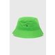 Pamučni šešir Tommy Hilfiger boja: zelena, pamučni - zelena. Šešir iz kolekcije Tommy Hilfiger. Model s uskim obodom, izrađen od glatkog materijala.