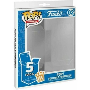 Funko Pop Protector Foldable Pop Protector (Uv) 5-Pack